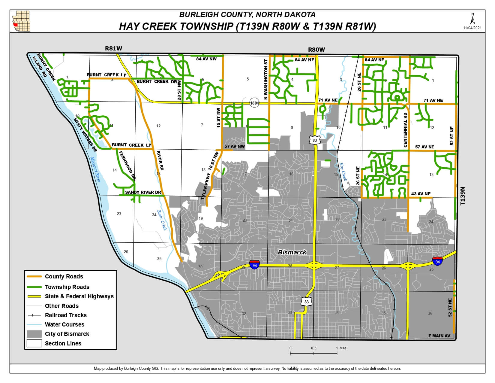 Hay Creek Township Home